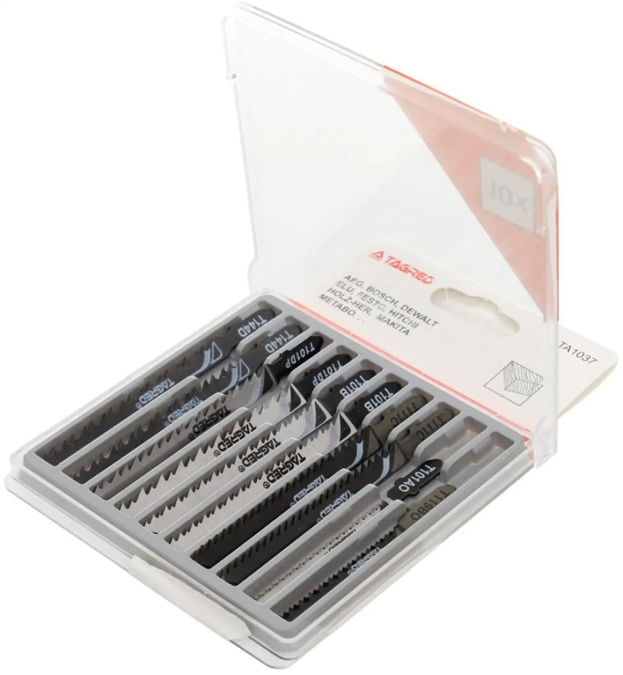 10x jigsaw blades T-shank for jigsaw Universal jigsaw blade for wood PVC