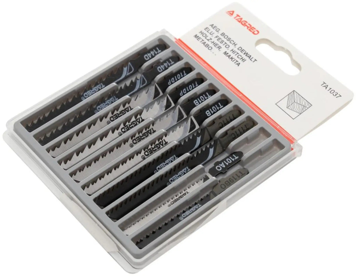 10x jigsaw blades T-shank for jigsaw Universal jigsaw blade for wood PVC