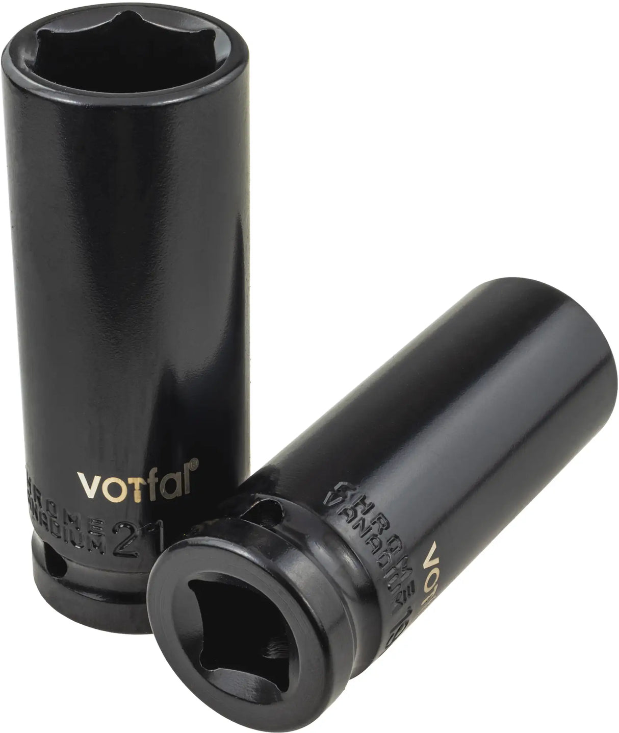 6-piece power impact wrench sockets 1/2 inch set 10 - 21 mm long hexagonal sockets for cars and commercial vehicles