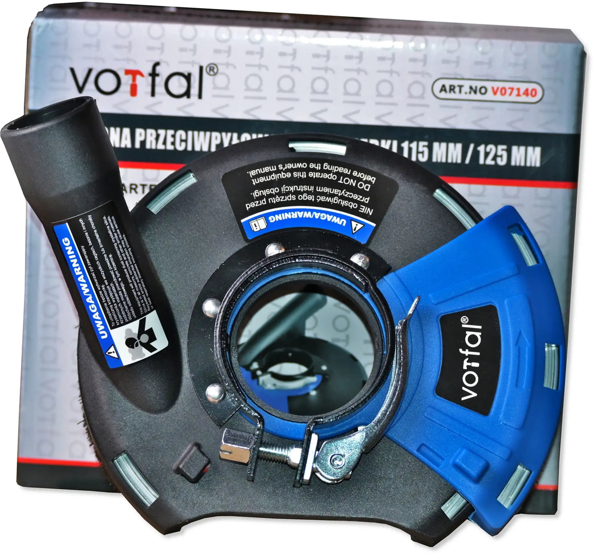 Absaughaube für Winkelschleifer + 2x Diamantschleiftopf 125 Segment Estrich Betonschleifer