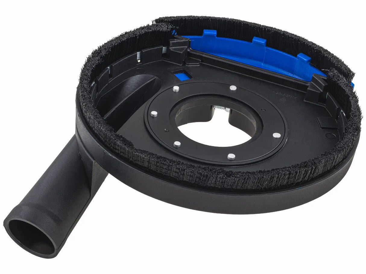 Absaughaube für Winkelschleifer 180 / 230 mm Absaugvorrichtung mit Bürstenkranz Staubabsaugung