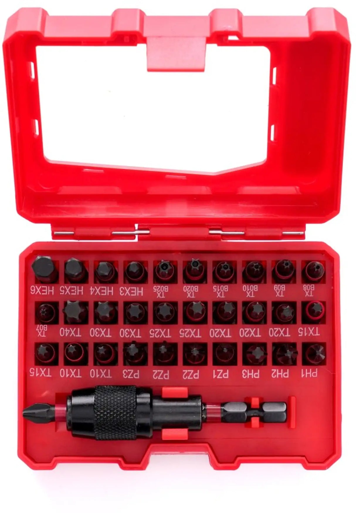 Socket wrench adapter socket 1/2" 3/8" 1/4 bit holder set 8 pieces nut adapter