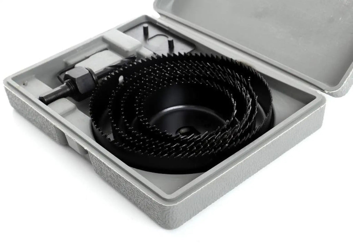 Box drill wood 8-piece core bit 64 - 127 mm wood hole saw circle cutter set