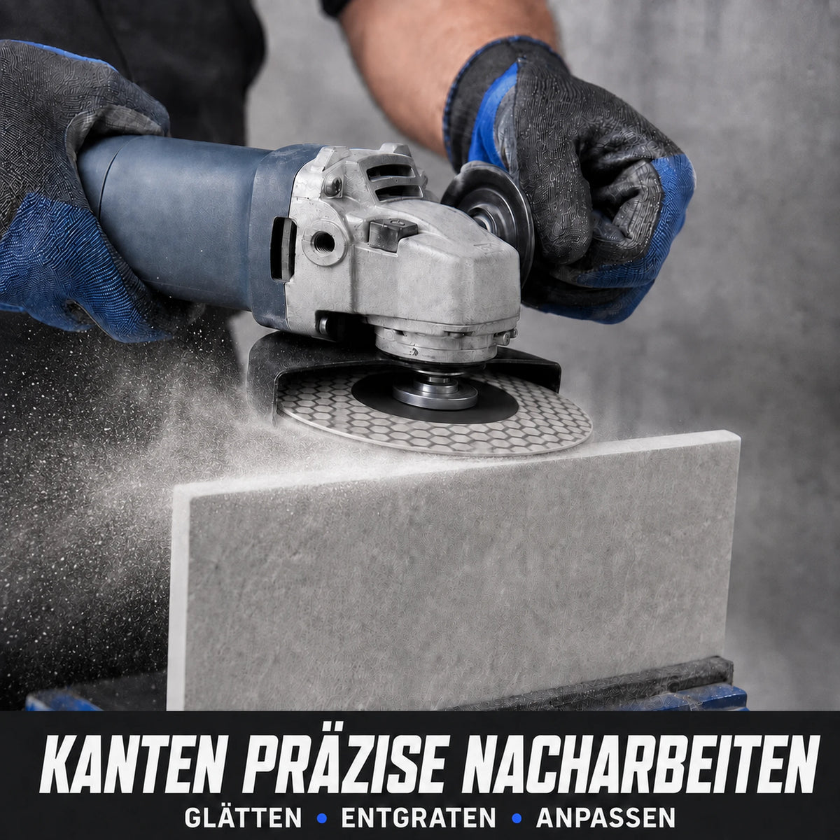 Diamantscheibe 125mm Jolly Fliesen Keramik Feinsteinzeug Granit Naturstein Perfekte anten PRO kanten nacharbeiten