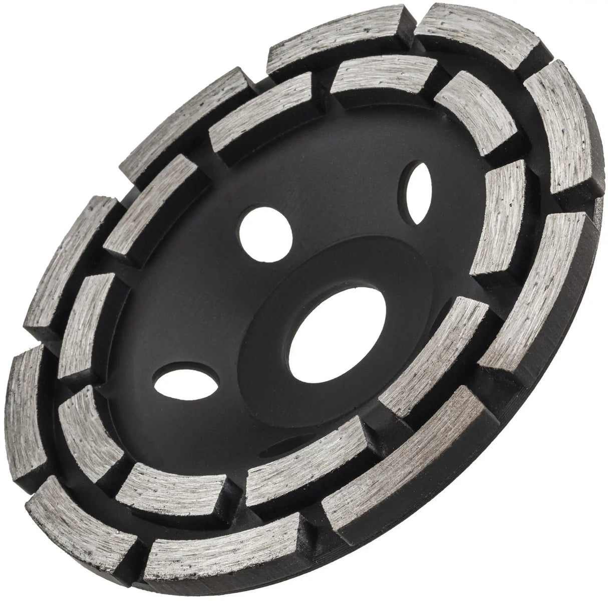 Extractor hood for angle grinder 125 + 2 x diamond grinding cup 125 mm segment cup grinder