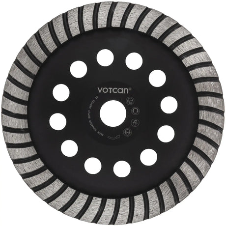 Premium Diamant Schleiftopf 180 mm Turbo Schleifteller für Beton Stein Estrich Topfscheibe