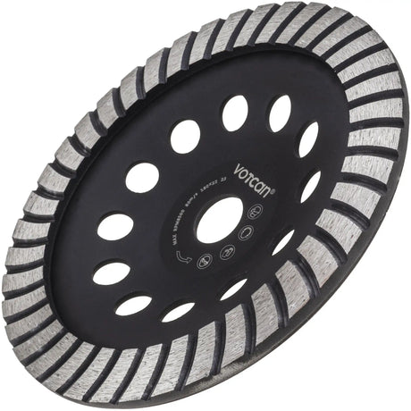 Premium Diamant Schleiftopf 180 mm Turbo Schleifteller für Beton Stein Estrich Topfscheibe