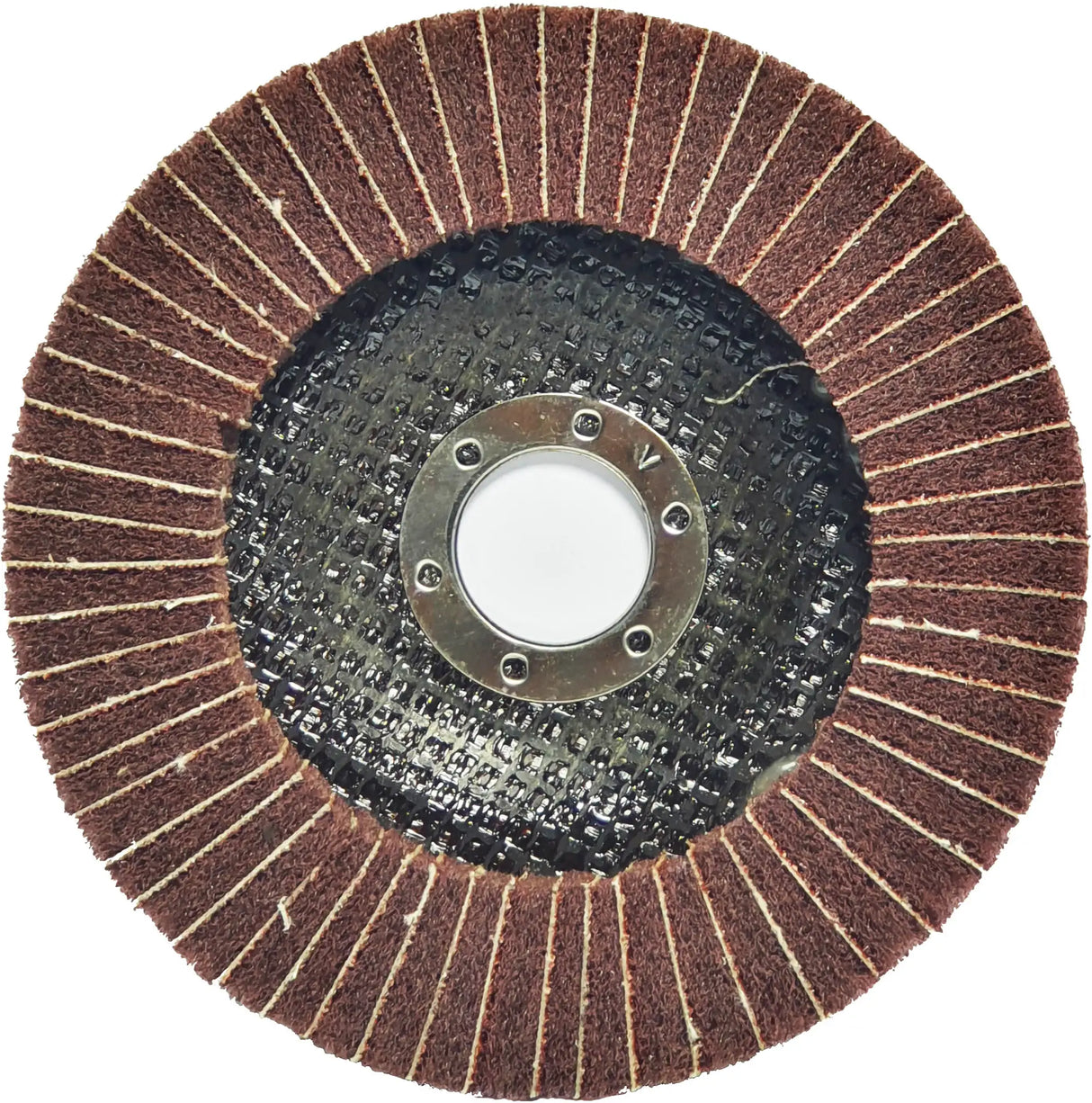 Fan discs 125 mm metal steel stainless steel abrasive fleece disc polishing disc