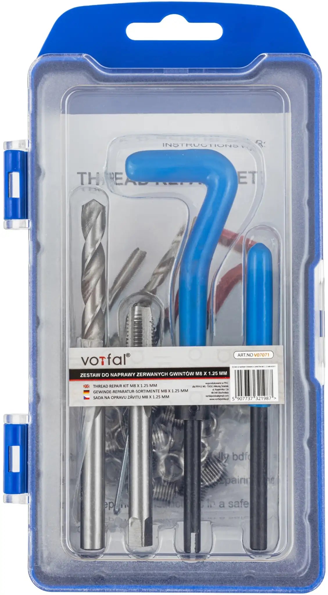 Thread Repair M8 Set Thread Repair Thread Inserts