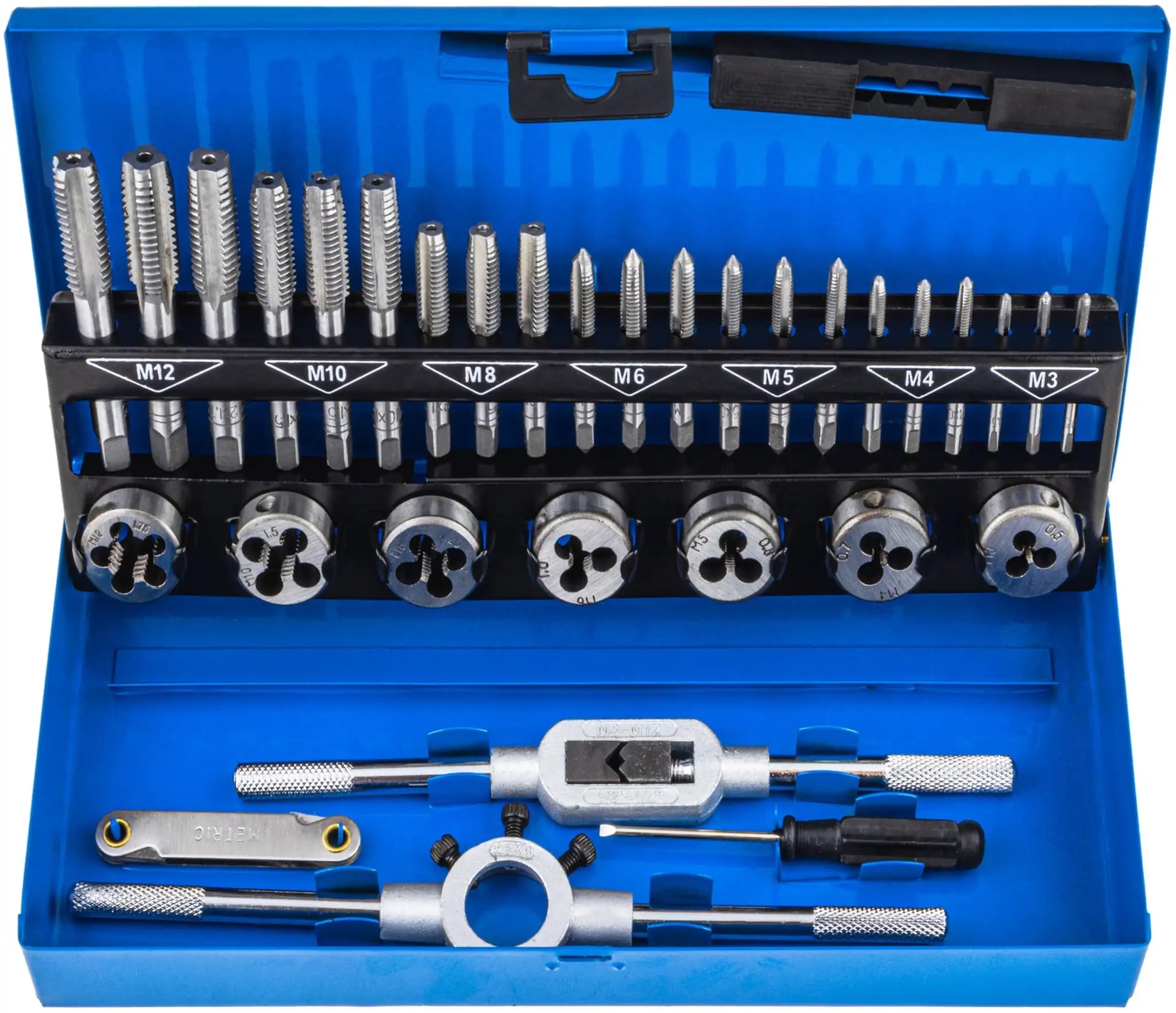 Thread cutter set 32-piece thread tap thread cutter die M3-M12