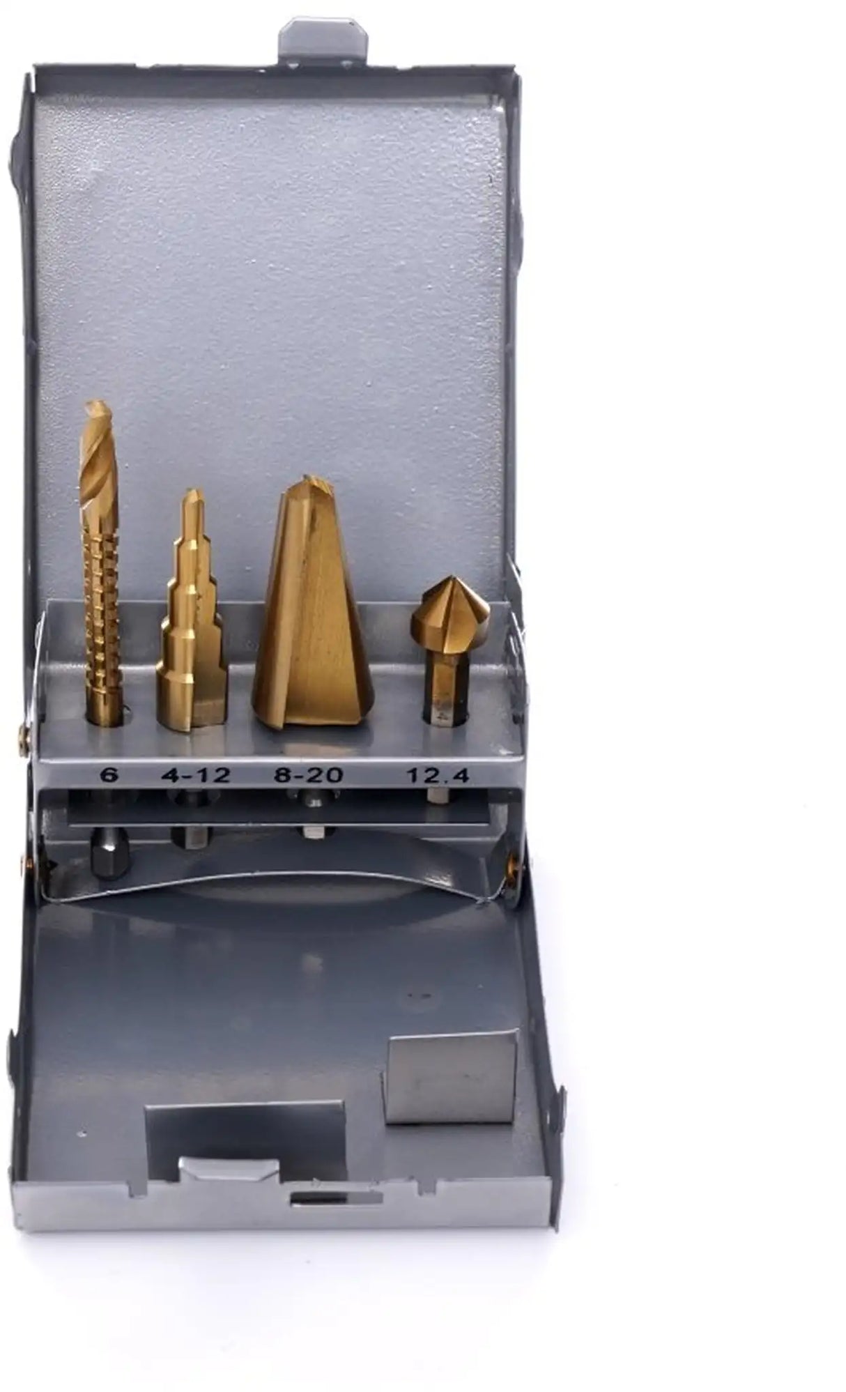 Step drill 4-39 mm cone drill 4-piece set HSS cone drill countersink TITAN