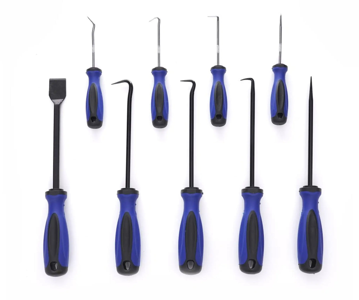 Allen key set 9 pcs Type L Hex T10 - T50 L-key with hole