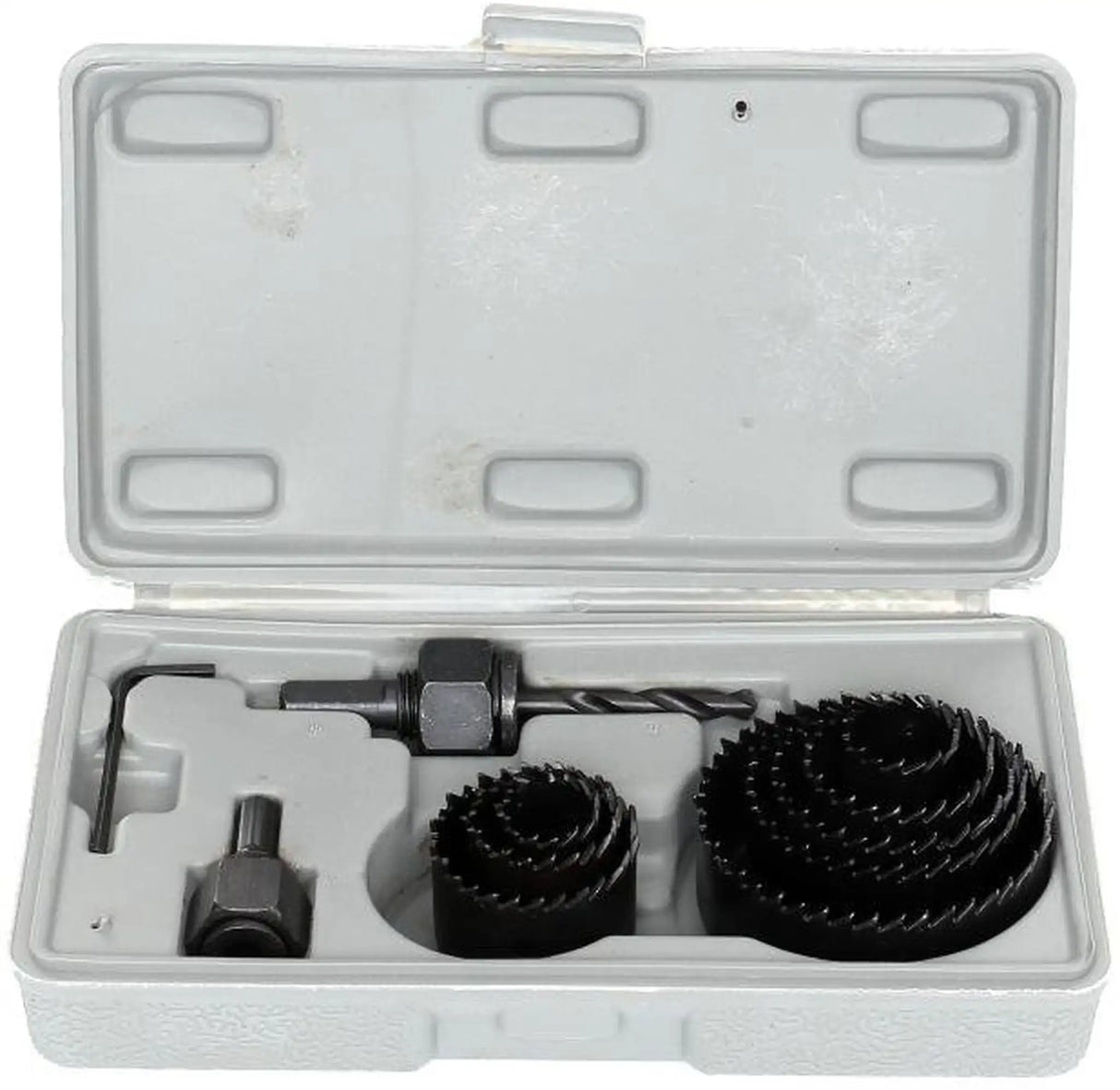 Box drill wood 11 pcs. core bit 19 - 64 mm wood hole saw circle cutter set