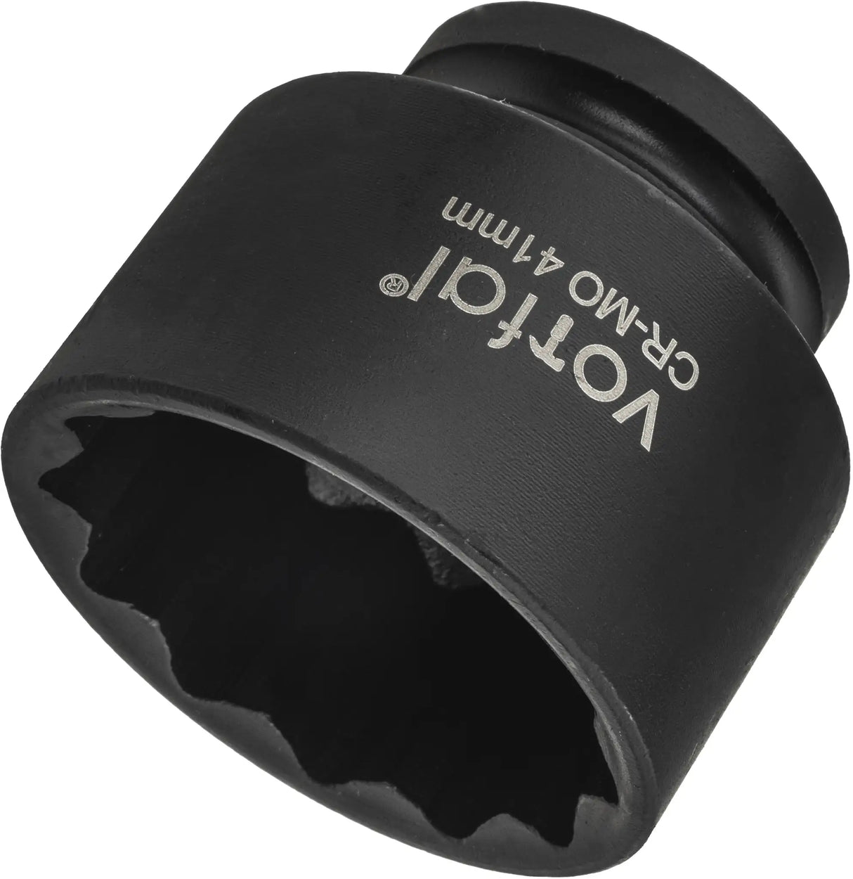 Kraft-Schlagschraubernuss Kurz 36 / 41 mm Stecknuss 1/2 Zoll 12-Kant CR-MO