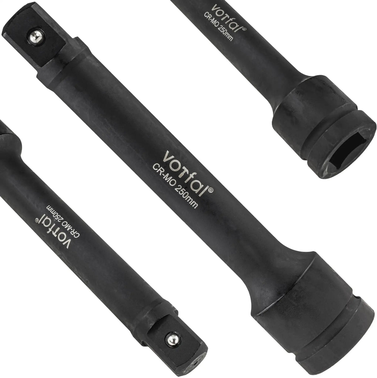 Impact wrench extension 1" 100 - 330 mm power extension for impact wrenches CR-MO