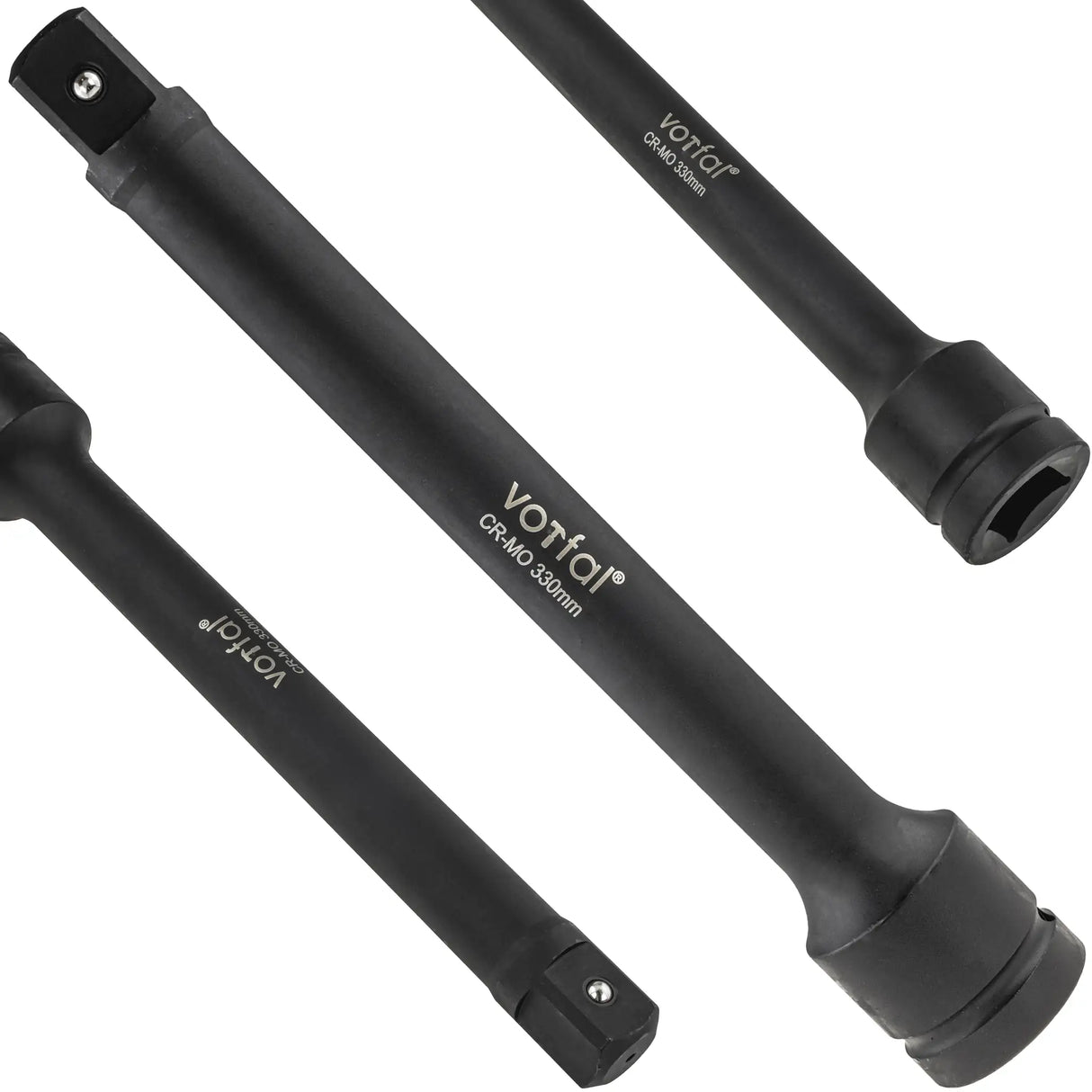 Impact wrench extension 1" 100 - 330 mm power extension for impact wrenches CR-MO