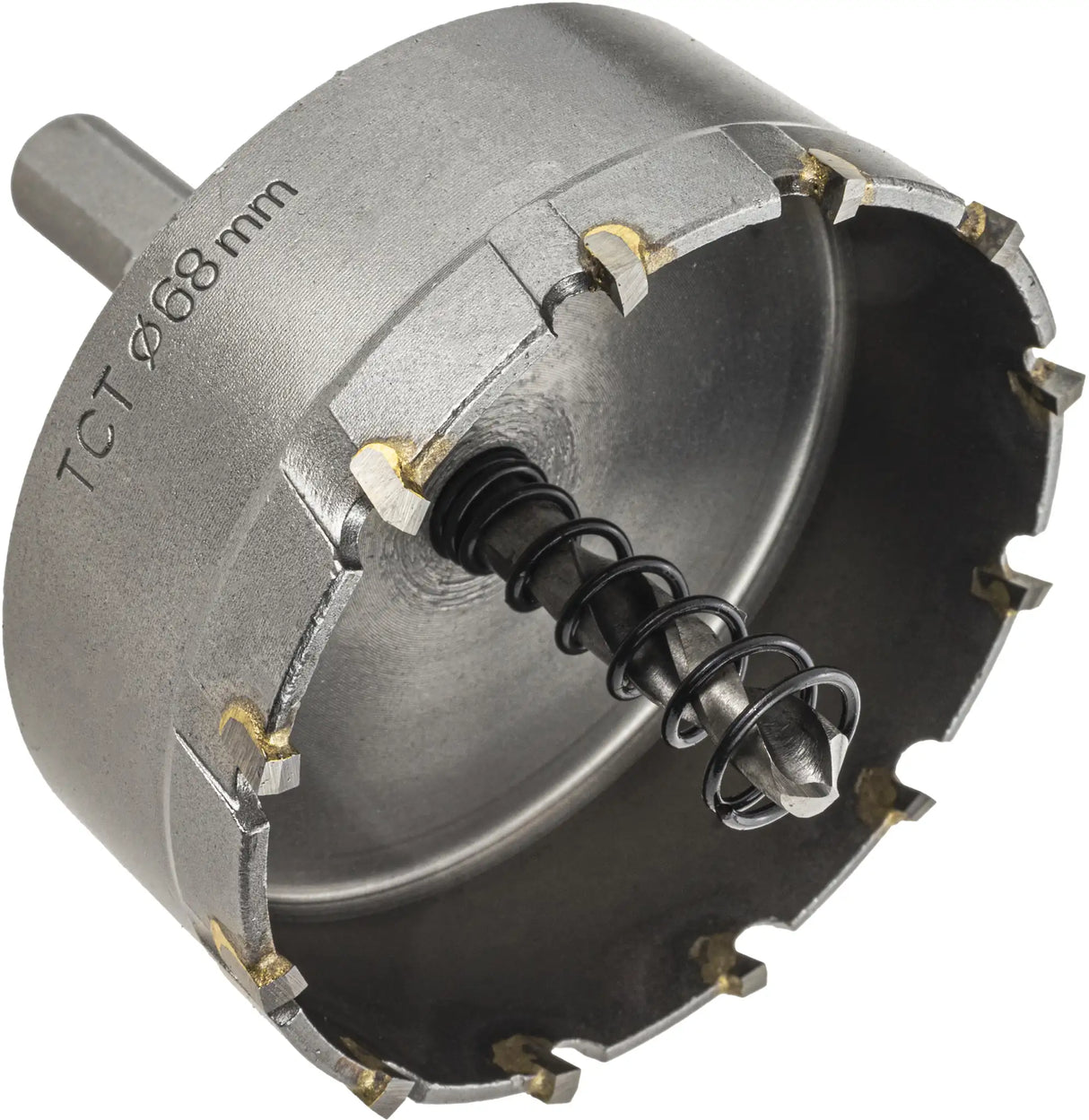 TCT hole saw 16 - 68 mm circular cutter core bit for metal, steel, aluminum
