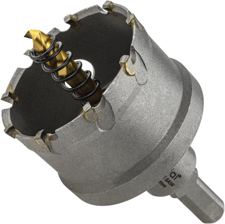 TCT hole saw 10-piece set circle cutter 16 - 60 mm core bits carbide metal stainless steel