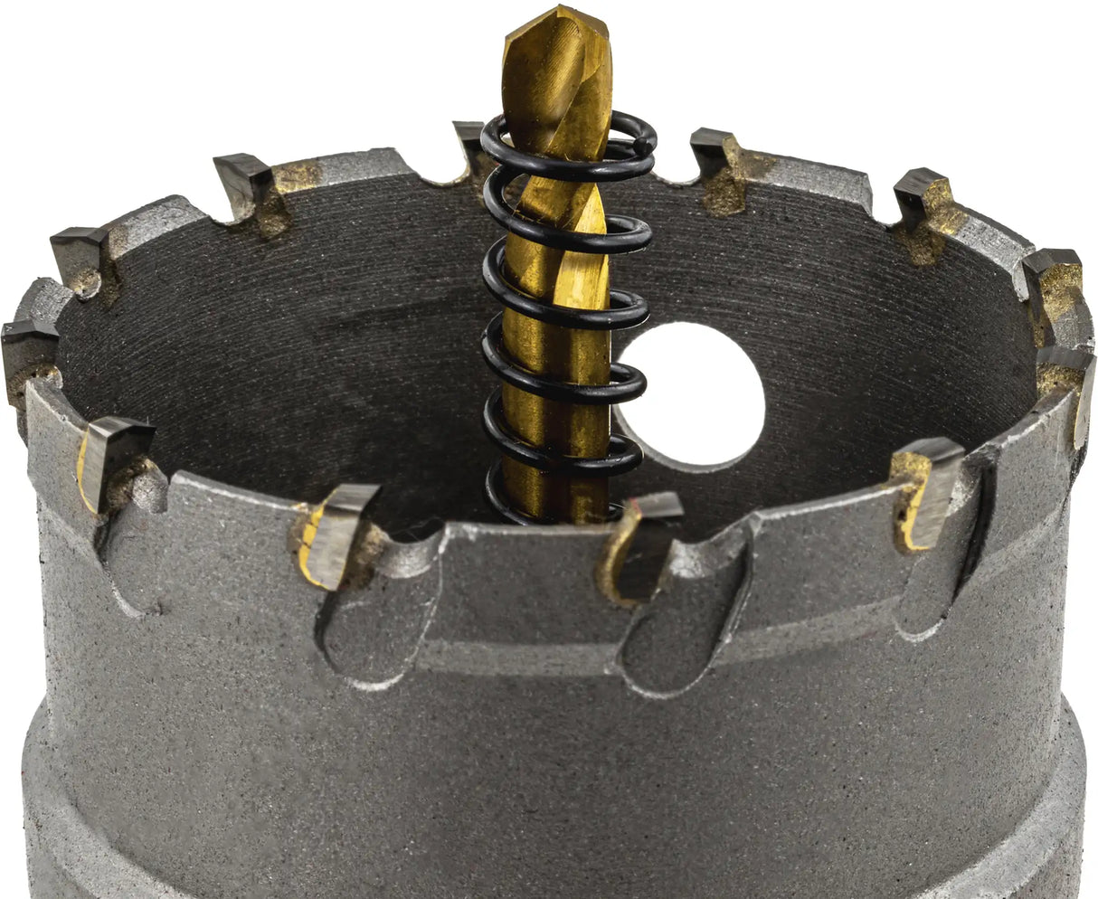 TCT hole saw 10-piece set circle cutter 16 - 60 mm core bits carbide metal stainless steel