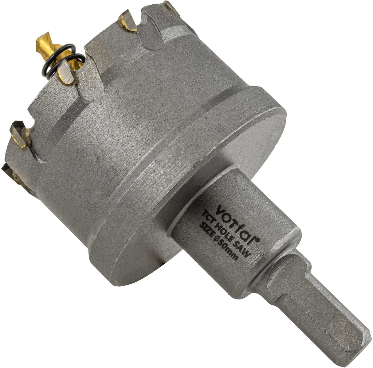 TCT hole saw 6-piece set circle cutter 22 - 65 mm core bits carbide metal stainless steel