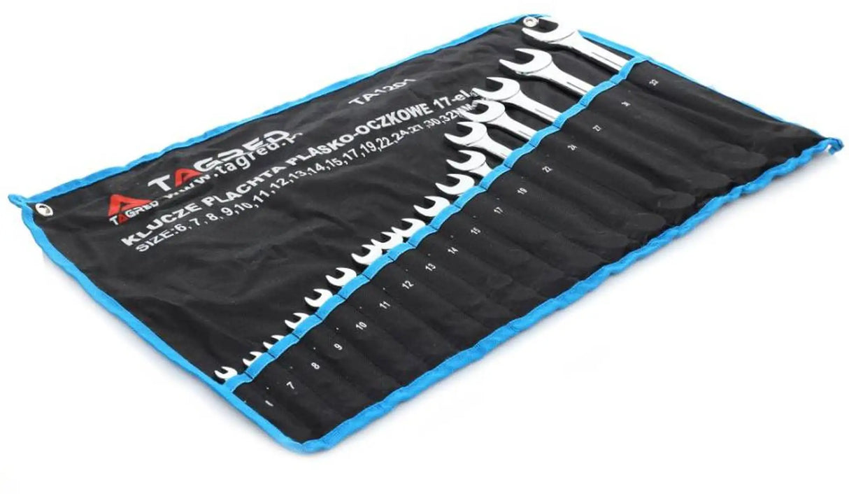 Ring spanner open-end wrench 12 pcs set 6 - 32 mm ring spanner