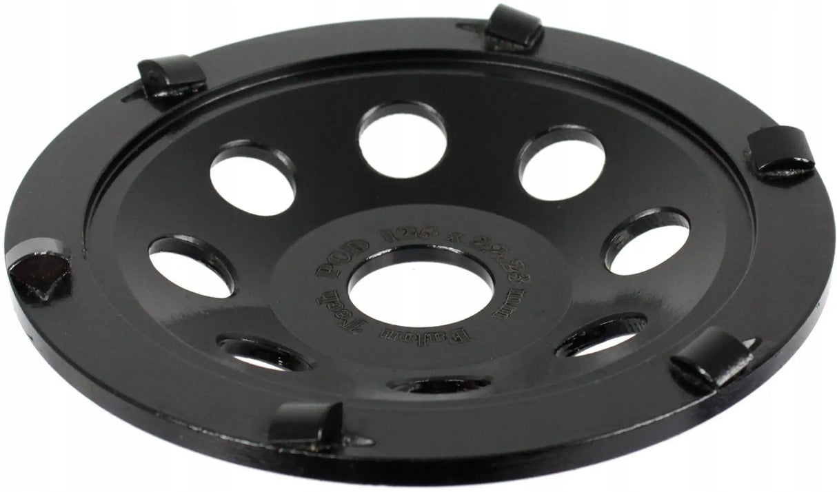 PKD diamond grinding cup 125 mm for concrete, screed, adhesives, coatings, paint layers