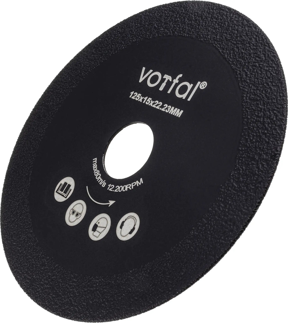 Diamond disc 125 mm - Tiles Ceramic Stoneware Glass I Galvanic coating