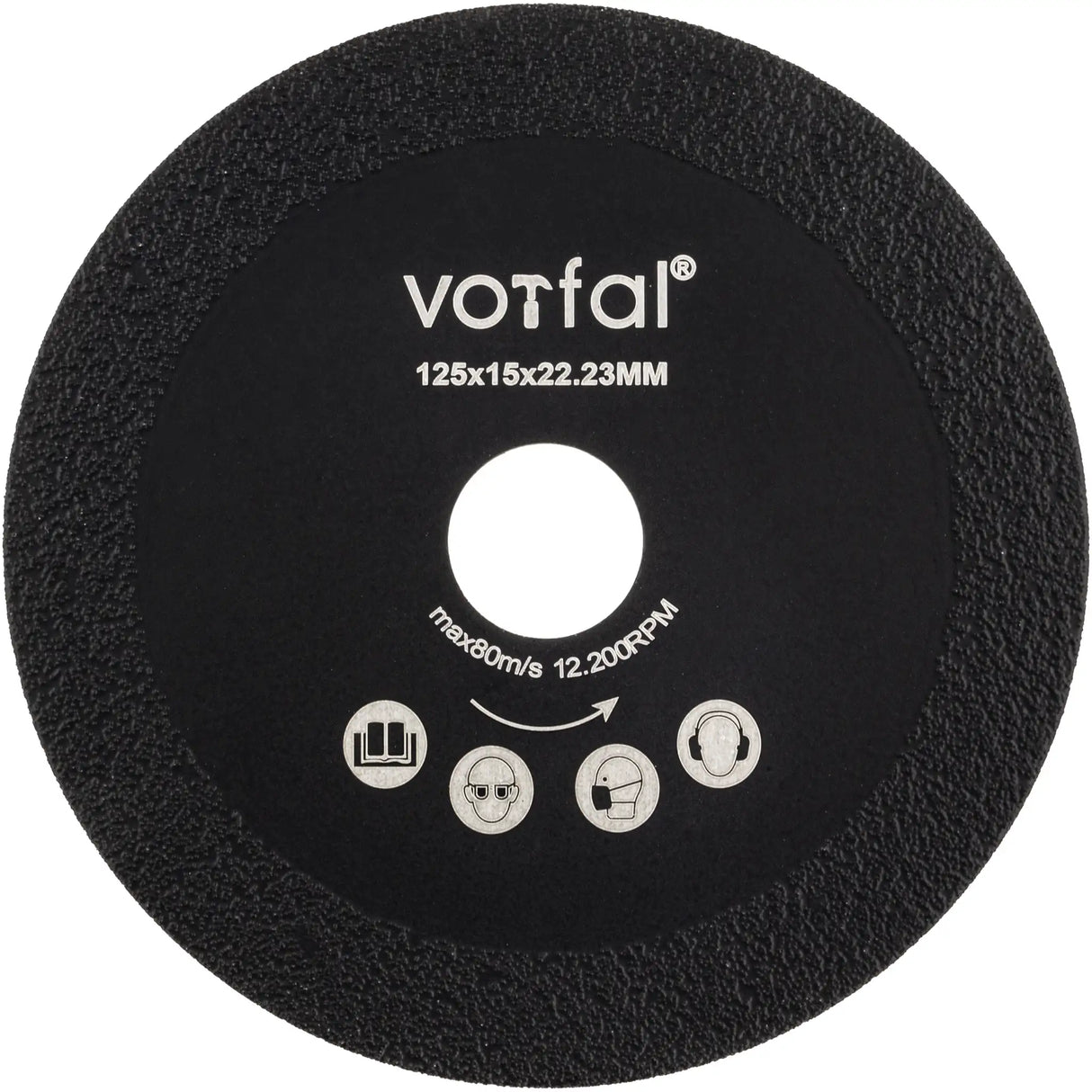 Diamantscheibe 125mm x 15 mm