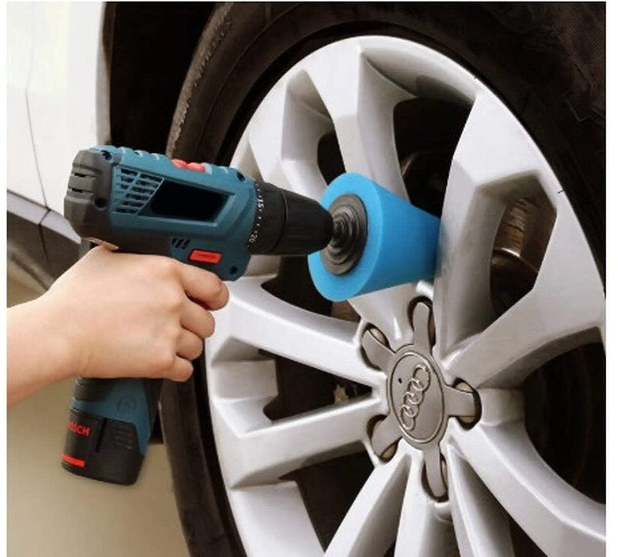 Polishing cone set of 3 polishing sponge polishing cone for drill cone sponge