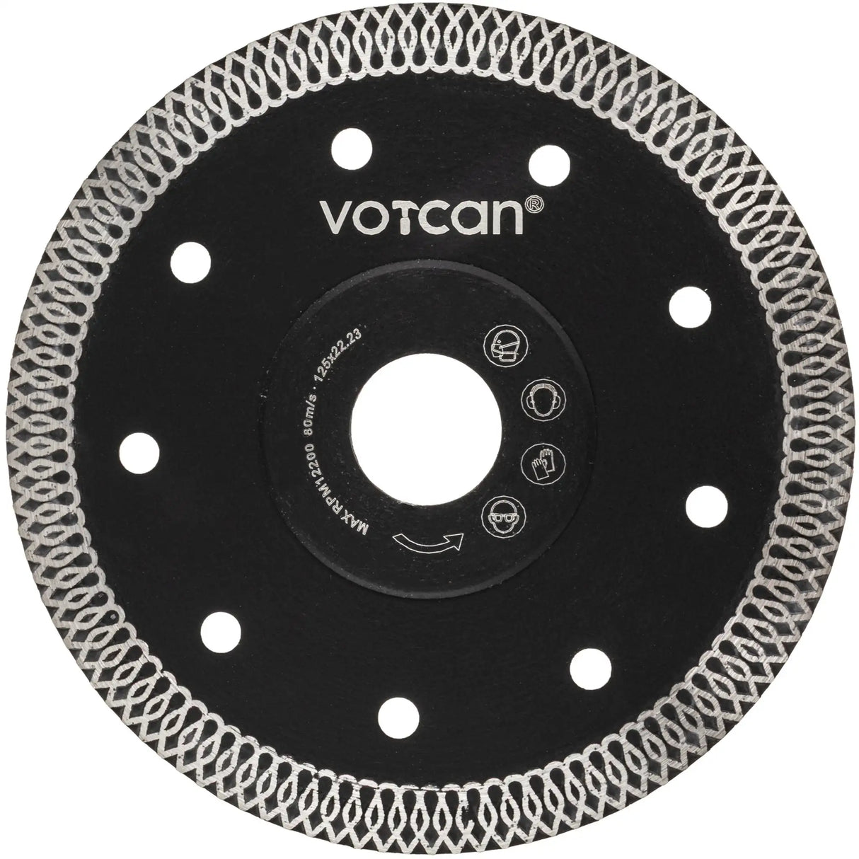 Premium Diamantscheibe 125 Fliesen Keramik Feinsteinzeug Diamant Trennscheibe