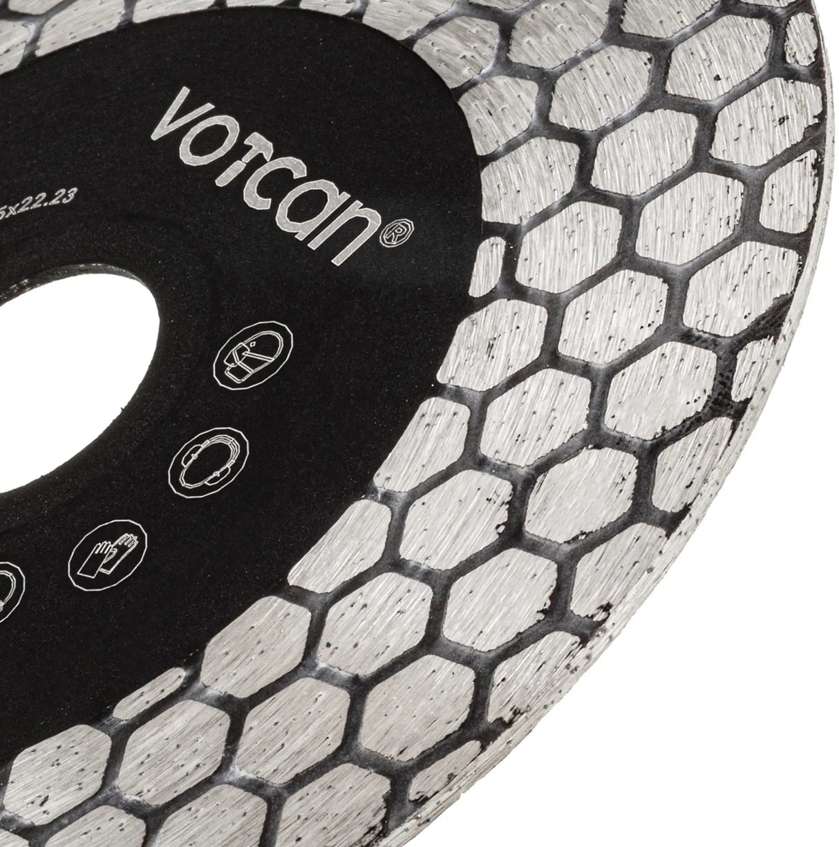 Premium Diamantscheibe 125 mm Jolly Gehrungstrennscheibe 45° Fliesen Keramik Schneiden Feinsteinzeug Schleifen