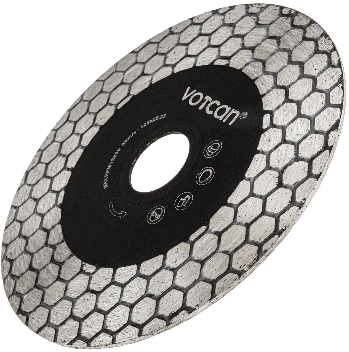 Premium Diamantscheibe 125 mm Jolly Gehrungstrennscheibe 45° Fliesen Keramik Schneiden Feinsteinzeug Schleifen