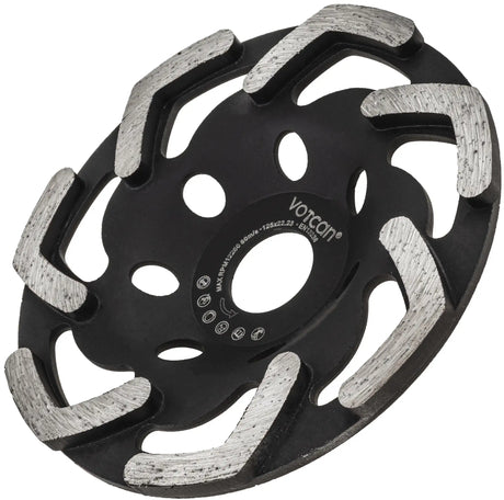 Diamantschleiftopf 125 Premium Boomerang Beton Estrich Fliesenkleber Betonschleifer PRO