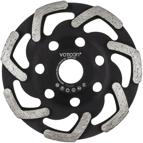 Diamantschleiftopf 125 Premium Boomerang Beton Estrich Fliesenkleber Betonschleifer PRO