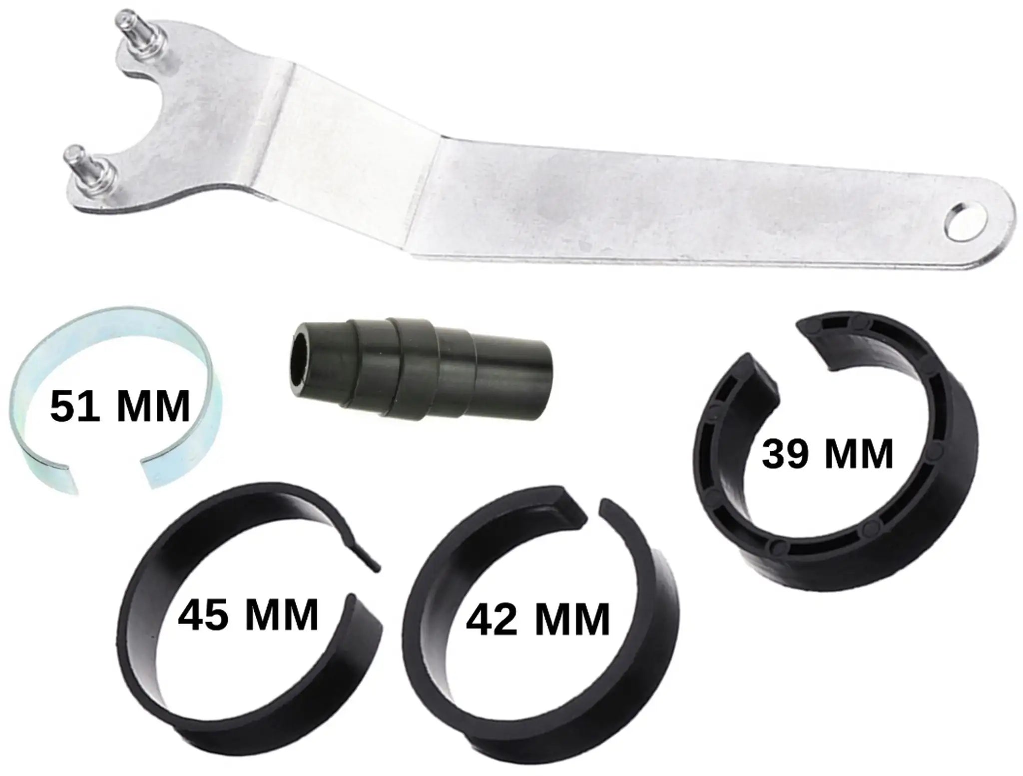 Absaughaube für Winkelschleifer + 2x Diamantschleiftopf 125 Segment Estrich Betonschleifer