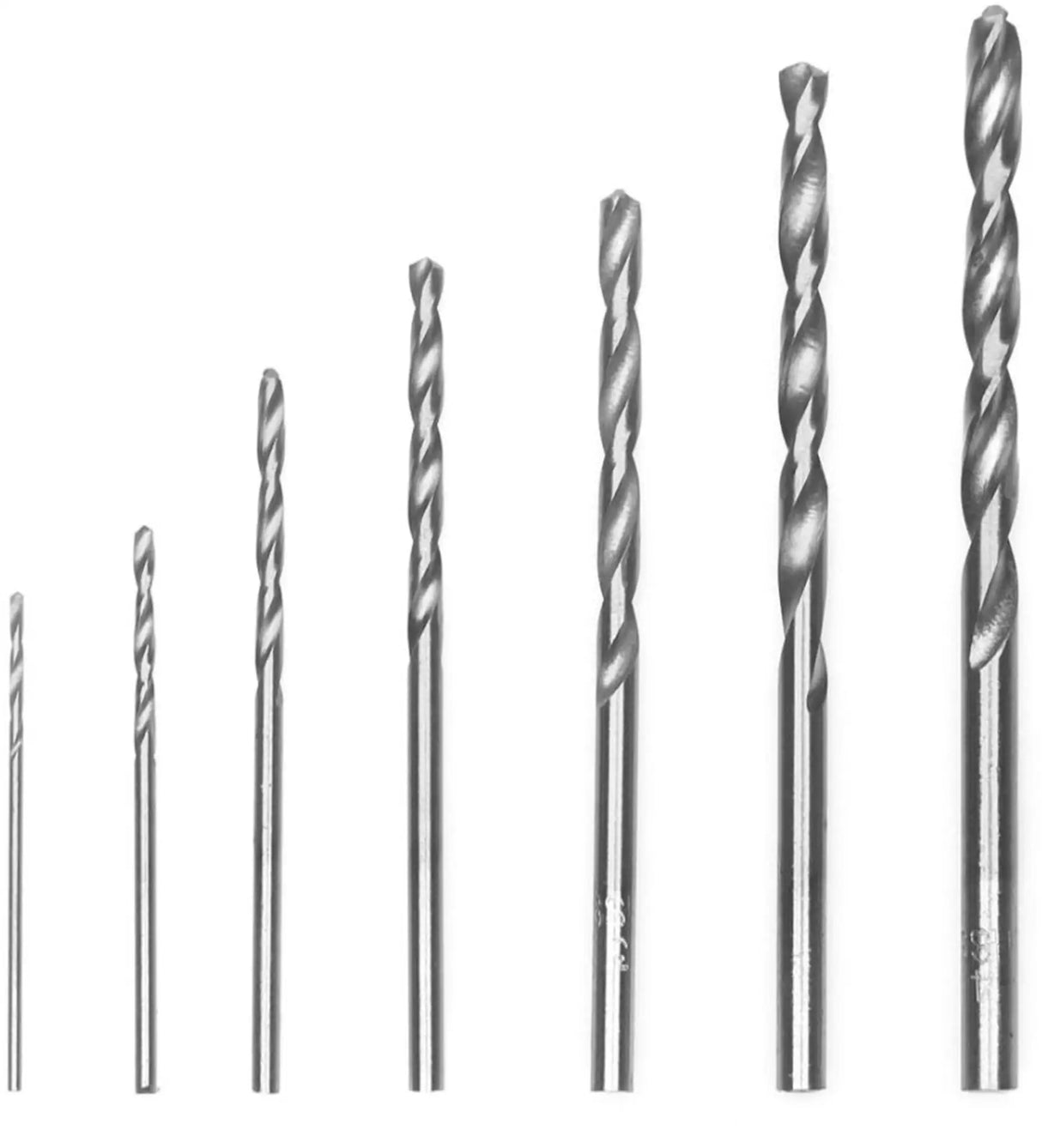 Metal twist drill set 19-piece metal drill 1.0- 10.0 mm HSS