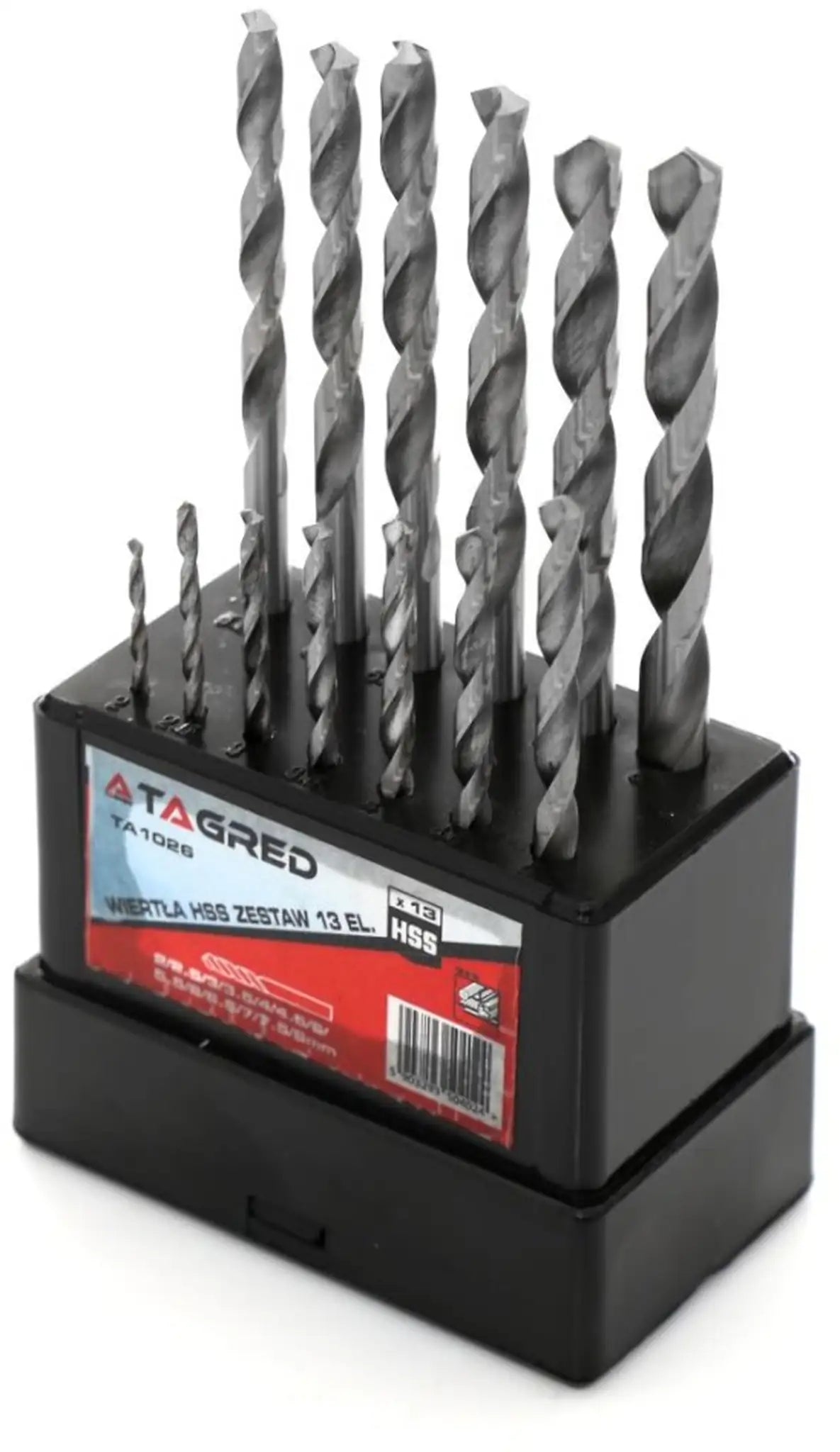 Metall Spiralbohrer Satz 13tlg Metallbohrer 2,0- 8,0 mm