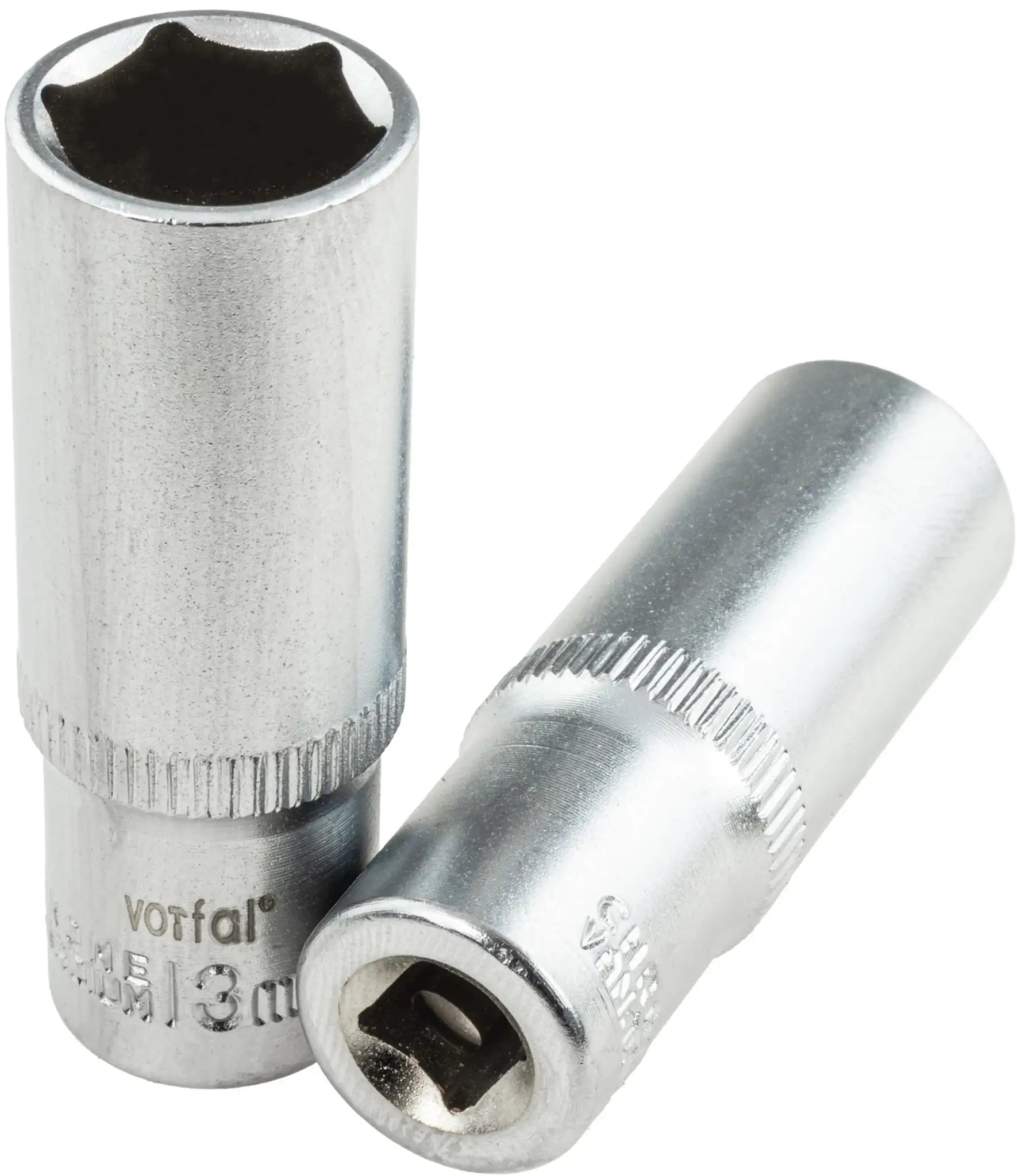 8-piece socket wrench set 1/4 inch long socket 6 - 13 mm hexagon