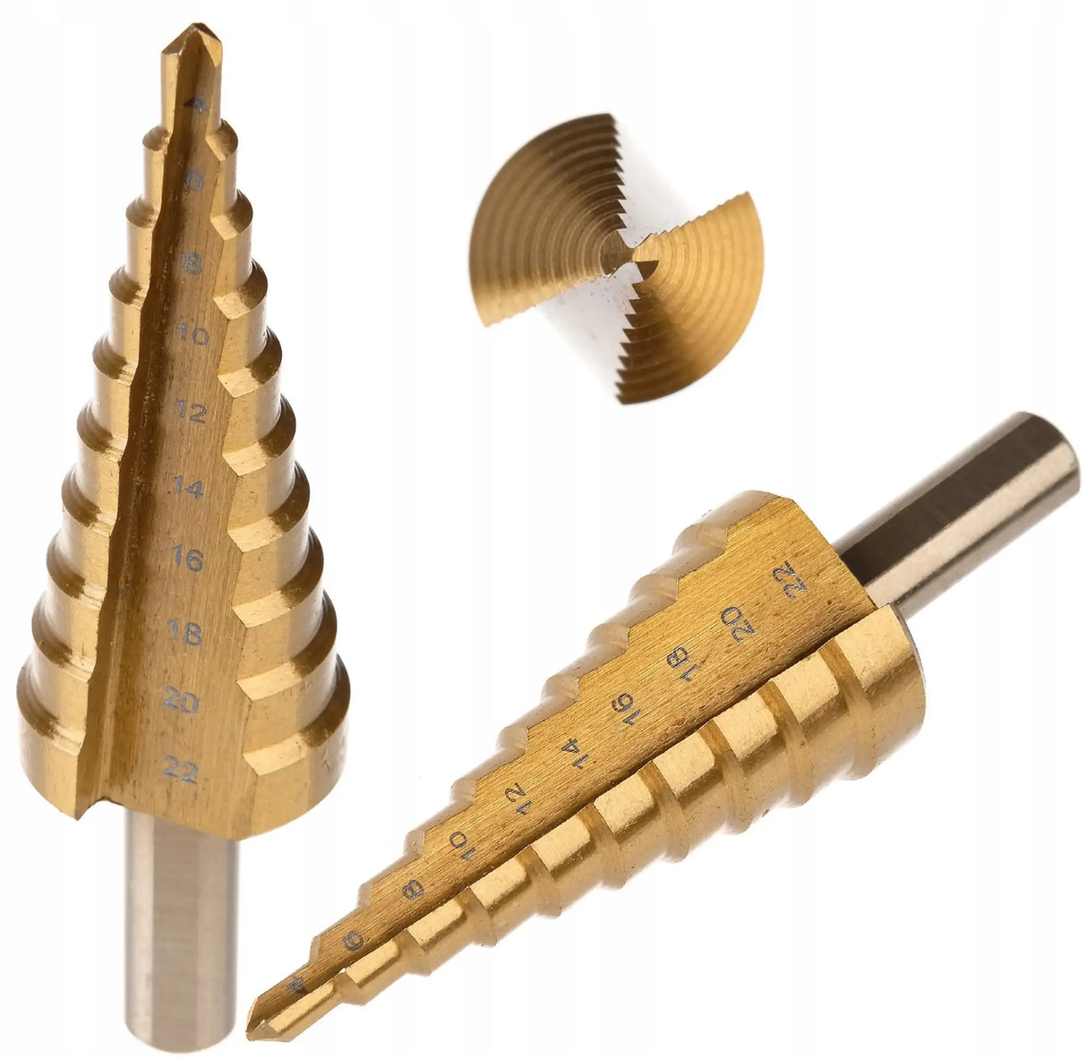 Step drill 4-45 mm cone drill HSS cone drill countersink titanium
