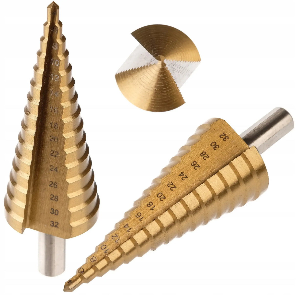 Step drill 4-45 mm cone drill HSS cone drill countersink titanium