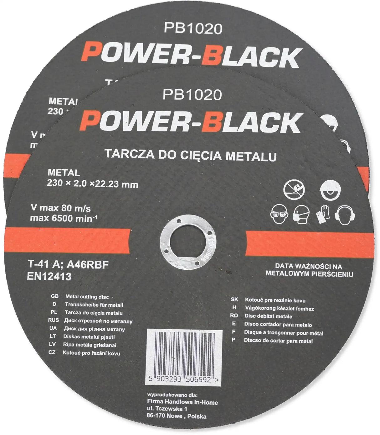 Trennscheiben 230 Metall 2.0 mm Stahl Metalltrennscheibe Edelstahl