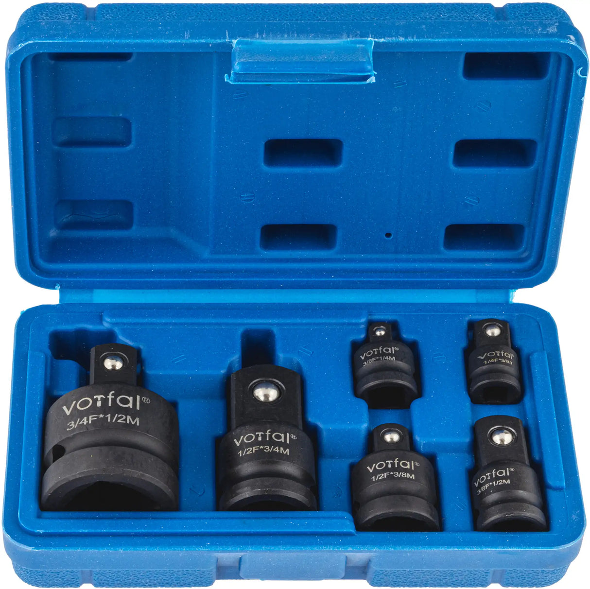 Impact wrench adapter 6-piece socket wrench socket set nut 1/2"3/4"1/4"3/8"