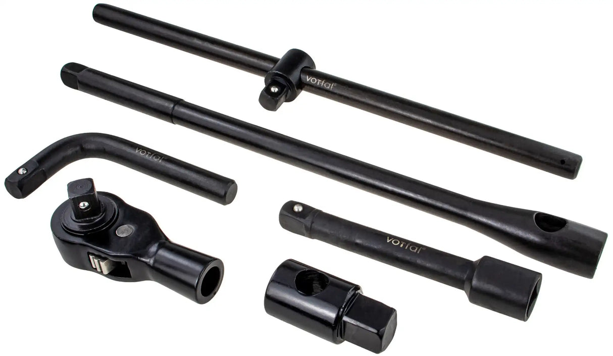 Impact wrench sockets 1" - 3/4" 17 - 65 mm 26 pcs. Truck socket wrench Car power socket Cr-Mo