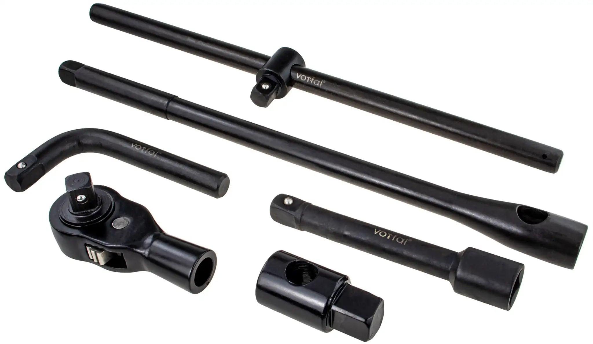 Impact wrench sockets 1" - 3/4" 17 - 65 mm 26 pcs. Truck socket wrench Car power socket Cr-Mo