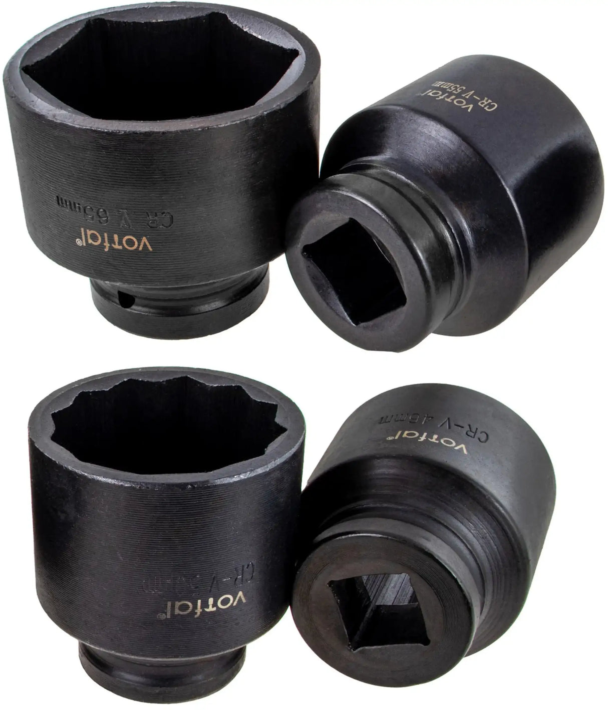 Impact wrench sockets 1" - 3/4" 17 - 65 mm 26 pcs. Truck socket wrench Car power socket Cr-Mo