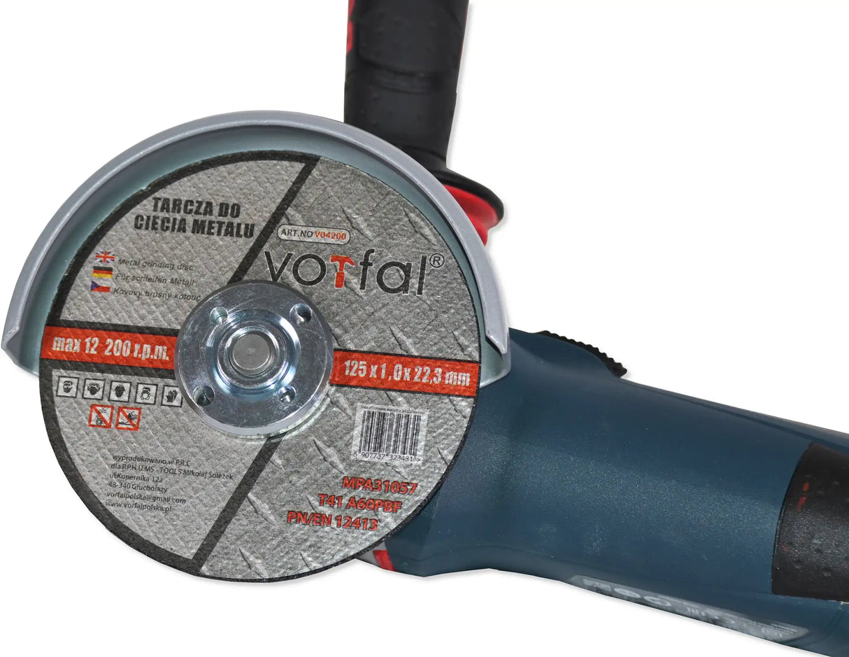 Cutting discs 125 mm x 1.0 mm for metal, steel, stainless steel