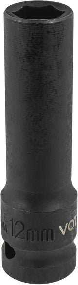 Kraft Schlagschraubernuss  1/2" Stecknuss Lang 8 - 41 mm  6-Kant CR-MO