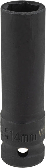 Kraft Schlagschraubernuss  1/2" Stecknuss Lang 8 - 41 mm  6-Kant CR-MO