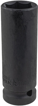 Kraft Schlagschraubernuss  1/2" Stecknuss Lang 8 - 41 mm  6-Kant CR-MO