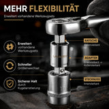 6-tlg. Steckschlüssel Adapter Set 14 38 12 34 für Ratsche flexibel